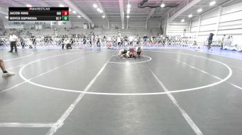 145 lbs Rr Rnd 3 - Jacob King, Indiana Outlaws Yellow vs ROYCE ESPINOZA, NC Pride Wrestling Club