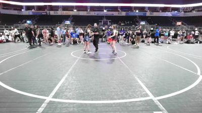 112 lbs Rr Rnd 1 - Ariel Biggs, Mowest Wild Dragons vs Kenzie Wignall, Missouri Avengers