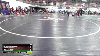141 lbs Prelim - Wyatt Gardner, Friends University vs Jace Goebel, Jamestown (N.D.)