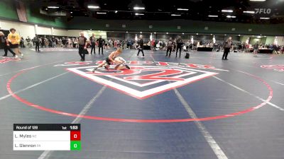 106 lbs Round Of 128 - Liam Myles, NC vs Lincoln Glennon, PA