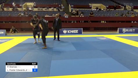 Paul Stamas vs Lesley Foster Edwards Jr 2024 Pan IBJJF Jiu-Jitsu No-Gi Championship