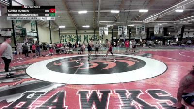 222.2 lbs Rr Rnd 3 - Adrian Romero, GFHS vs Diego Zanistanavicius, Centreville