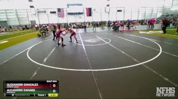 150 lbs Cons. Round 2 - Alejandro Zamaro, Bonanza vs Alexander Gonzalez, Desert Oasis