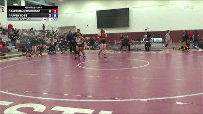 207 lbs Round 3 - Raven Ross, Cerritos College vs Savannah Etheridge, Victor Valley College