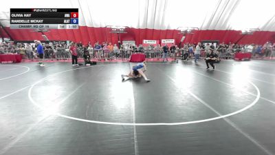 115 lbs Champ. Rd Of 16 - Olivia Hay, Askren Wrestling Academy vs Randelle McKay, Alber Athletics