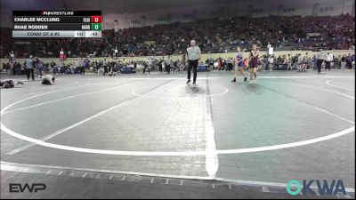 105 lbs Consi Of 8 #2 - Charlee McClung, Elgin Wrestling vs Rhae Rodden, Harrah Little League Wrestling