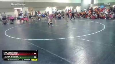 170 lbs Round 1 (16 Team) - Sylas Reiheld, Rootstown Raiders vs Ayden Wilson, Oregon Clay Wrestling