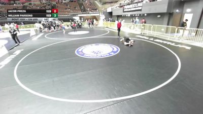 126 lbs Cons. Sub-rd Of 16 - William Parsons, Vacaville High School Wrestling vs Jacob Preza, Vacaville High School Wrestling