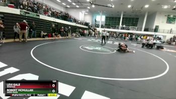 120 lbs Cons. Round 4 - Robert McMullan, Green River vs Levi Gale, Riverton