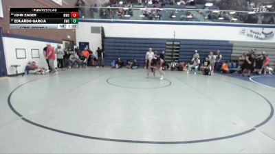 125 lbs Cons. Round 1 - John Eager, Middleton Wrestling Club vs Eduardo Garcia, Cougar Wrestling Club