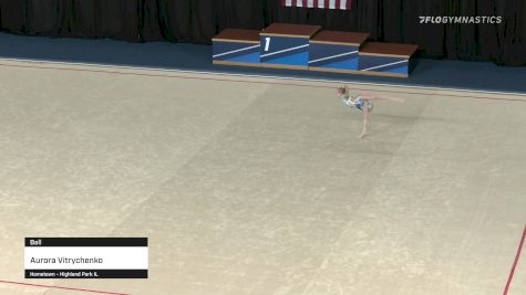Aurora Vitrychenko - Ball - 2021 Rhythmic Elite Qualifier