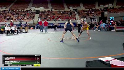 D3-138 lbs Quarterfinal - Tyler Metcalf, Deer Valley vs Lucas Lee, Payson