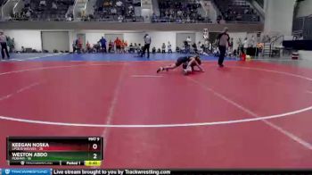 84 lbs Semis (4 Team) - Weston Abdo, Perham vs Keegan Noska, LPGE/B Wolves