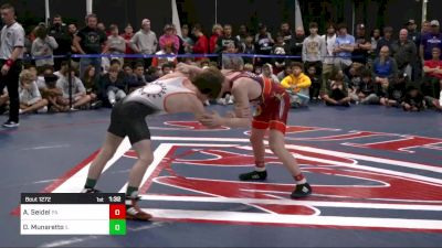 113 lbs Final - Aaron Seidel, PA vs Domenic Munaretto, IL