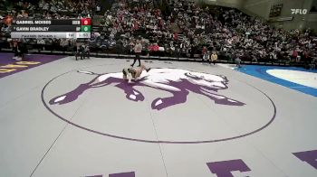 4A 126 lbs Champ. Round 1 - Gavin Bradley, Deseret Peak vs Gabriel Moises, Orem
