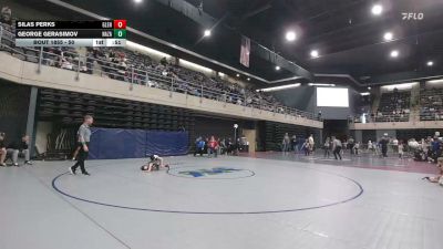 50 lbs Consi-qtrs - Silas Perks, Glenville vs George Gerasimov, Nazareth