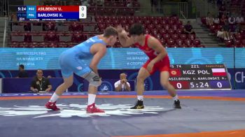 74 kg Repechage #3 - Ulukbek Asilbekov, Kyrgyzstan vs Kamil Barlowski, Poland