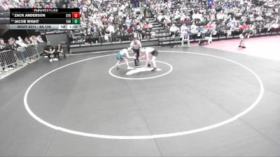 6A 126 lbs Cons. Round 3 - Jacob Wight, Farmington vs Zack Anderson, Syracuse