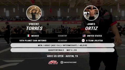 Vincent Torres vs James Ortiz 2024 ADCC Austin Open