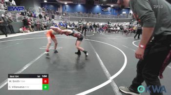 70 lbs Quarterfinal - Wade Smith, Tonkawa Takedown Club vs Christopher Villanueva, Coweta Tiger Wrestling