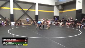 142 lbs Round 4 (16 Team) - Tayla Stiefel, Female Elite Wrestling vs Ann Marie Meiman, Nebraska Wrestling Academy