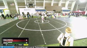 100 lbs Cons. Round 5 - Cole Thomas, Salem Elite Mat Club vs Mace Harris, Colorado