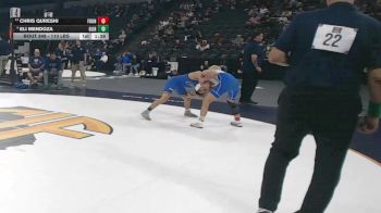 113 lbs Round Of 16 - Chris Qureshi, Fountain Valley (SS) vs Eli Mendoza, Gilroy (CC)