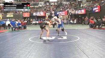 AA - 138 lbs Cons. Round 1 - Caleb Wagner, Billings Skyview vs Jacob La Notte, Flathead (Kalispell)