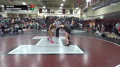 170 lbs Semifinal - Amalia Djoumessi, Waverly-Shell Rock vs Ava Pfab, Western Dubuque