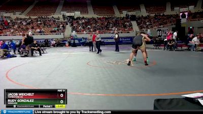 D4-285 lbs Quarterfinal - Jacob Weichelt, Tombstone HS vs Rudy Gonzalez, Winslow