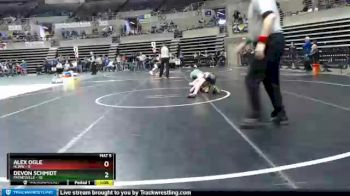 105 lbs Semis & 1st Wrestleback (8 Team) - Devon Schmidt, Paynesville vs Alex Ogle, HLWW