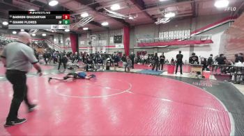 106 lbs Cons. Round 3 - Gianni Flores, JW North vs Babken Ghazaryan, Hoover