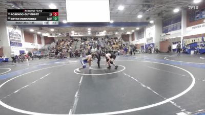165 lbs Cons. Round 2 - Rosendo Gutierrez, Sierra Vista vs Bryan Hernandez, Gary