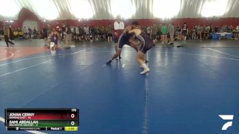 175 lbs Placement Matches (16 Team) - Jovan Cerny, Oswego East vs Sami Abdallah, Rochester Century