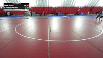 106 lbs Round 3 (8 Team) - Owen Bieber, Bemidji vs Marathon Athlete, Lena/Bonduel