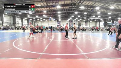 145 lbs Consi Of 32 #2 - Colby Ducatt, WA vs Tyler Hood, VA