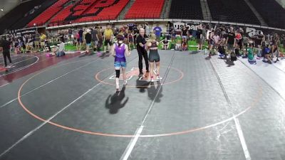 100-105 lbs Champ. Rd Of 16 - Grace Loutzenhiser, Alaska vs Veronika Hafer, Colorado