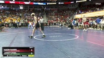 2A-113 lbs Champ. Round 1 - Jarrett Engel, West Delaware, Manchester vs Austin Hansen, Estherville Lincoln Central