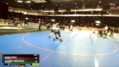 215 lbs Cons. Round 3 - Roderick Bernardo, Arlington vs James Perez, Sunnyside