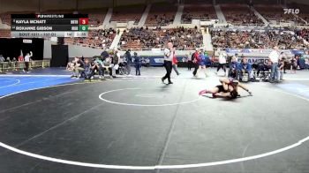 107-D1 Champ. Round 1 - Kayla McNatt, North High School vs Roxanne Gibson, Highland