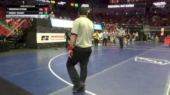 3A-144 lbs Cons. Round 3 - Henry Bagby, Urbandale vs Trenton Byers, Council Bluffs Abraham Lincoln