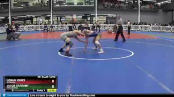 160 lbs 5th Place Match - Jacob Garrant, King George vs Logan Jones, Dominion