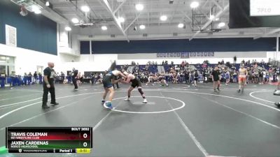 175 lbs Cons. Round 7 - Jaxen Cardenas, Norco Highschool vs Travis Coleman, 951 Wrestling Club