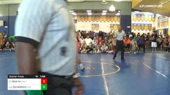 285 lbs Quarterfinal - Jayven Hearns, Wakulla vs Jacob Donaldson, CFWA