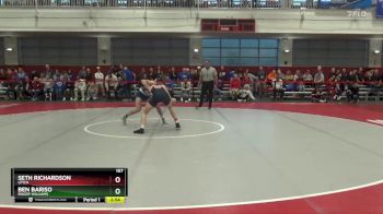 157 lbs Cons. Round 4 - Seth Richardson, Utica vs Ben Bariso, Roger Williams