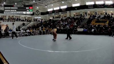 285 lbs Quarters & 1st Wb (16 Team) - Denver Degonia, Harris County vs Joseph Martin, Ola