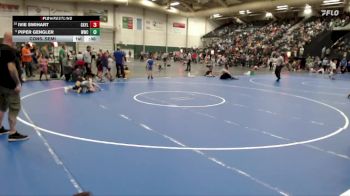 78-86 lbs Cons. Semi - Piper Gengler, Wrestling With Character vs Ivie Swihart, Central Kansas Young Lions