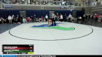 70 lbs Champ. Round 1 - Govanni Figueroa, Ontario Animals vs Grayson Harris, Homedale Wrestling