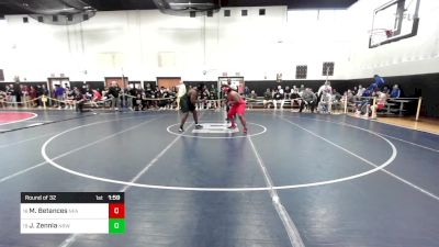 285 lbs Round Of 32 - Masyes Betances, Norwich Free Academy vs Jeremiah Zennia, Norwalk