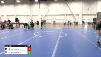 165 lbs Consi Of 4 - Brock Mantanona, Michigan vs Terrell Barraclough, Utah Valley